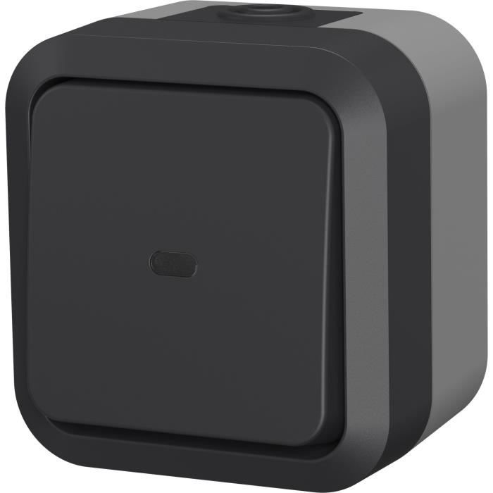 Two-way switch - QUARX - Aqua Pro - Outdoor, indicator light, IP55, 250V