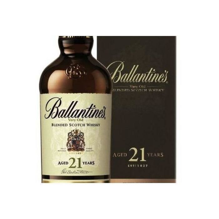 Whisky Ballantine's 21 ans - Blended whisky - Ecosse - 40%vol - 70cl