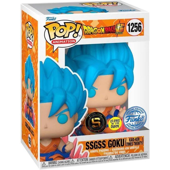Image secondaire de Figurine Funko Pop! Goku Super Saiyan God - Dragon Ball Super