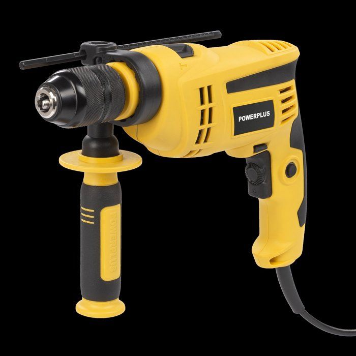 Image secondaire de Perceuse à percussion POWERPLUS 1050 W pour bois, acier et béton