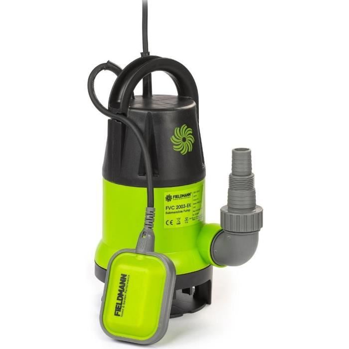 Pompe a boue - FIELDMANN - FVC 2003-EK - 400W - Débit max. 7500 l/h - Immergeable