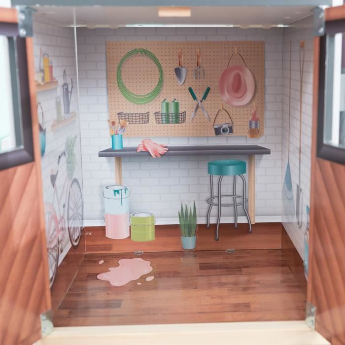 Maison de Poupées - Bois Céleste - KIDKRAFT - Bleu - Accessoires