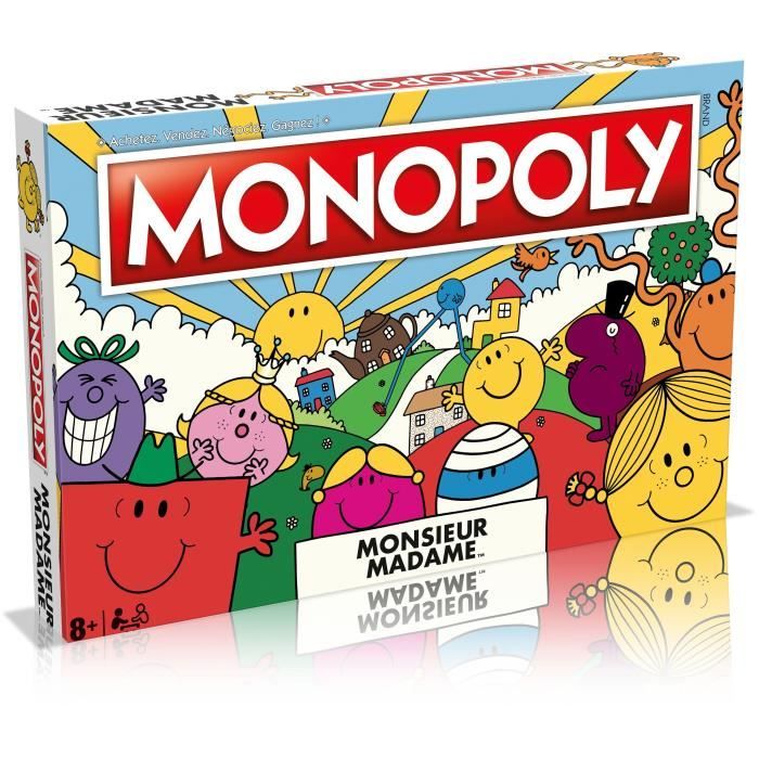 Monopoly Monsieur Madame - Gioco da tavolo - MOSSE VINCENTI - Monopoly con i personaggi di Monsieur Madame.