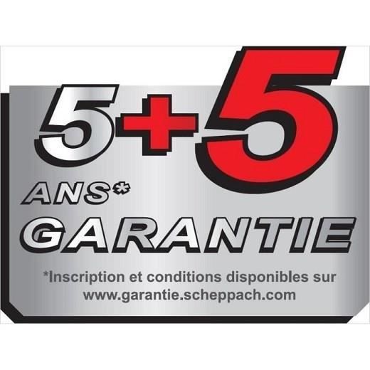 Image secondaire de Compresseur d'air horizontal Scheppach HC26 - 24L - 1500 W - 8 bars (Livré avec 280 ml d'huile)