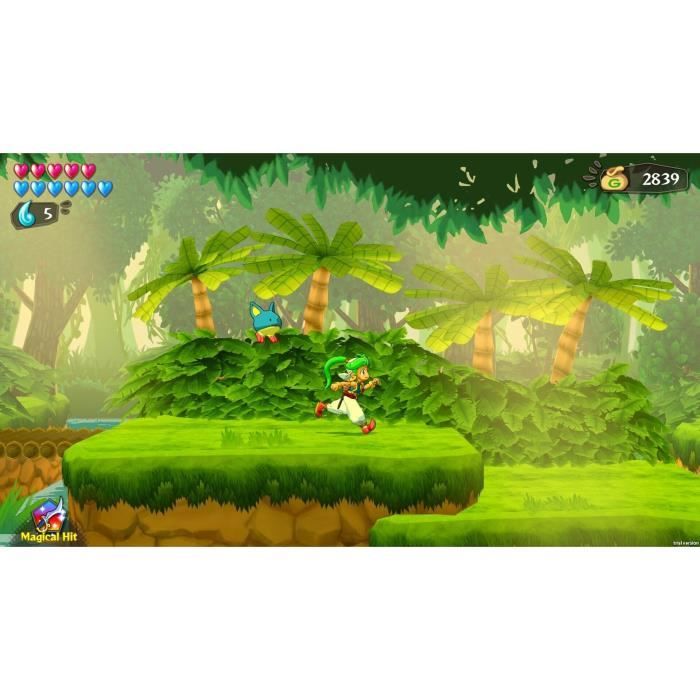 Wonderboy asha in Monster World Jeu PS4