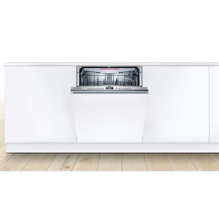 Lave-vaisselle tout intégrable BOSCH SMV6ZCX00E - 14 couverts - Induction - L60 cm 44 dB