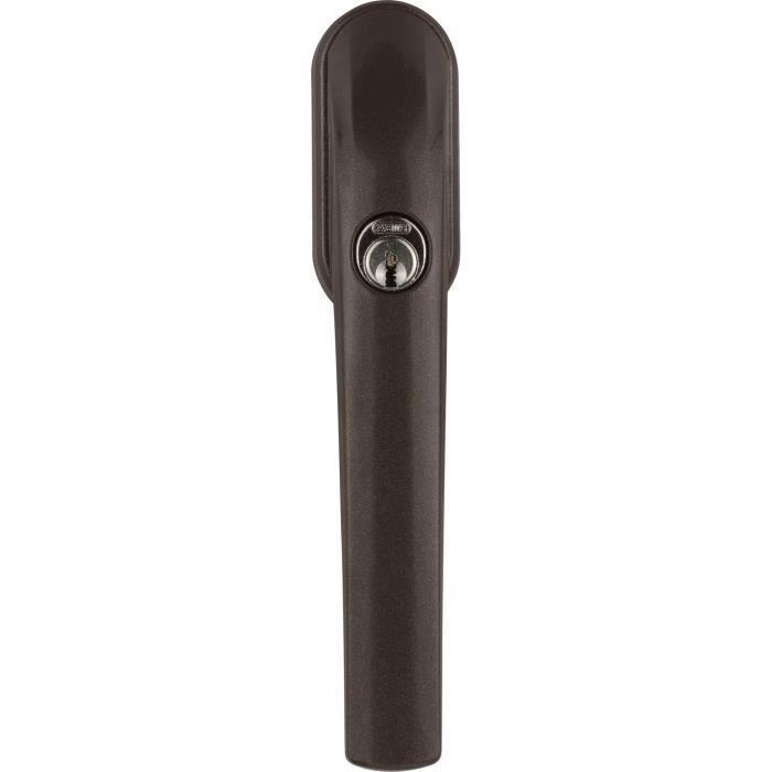 Maniglia - ABUS - FG300 B CL/DFNLI - Doppia protezione per finestre in plastica o alluminio - Norma DIN 18267