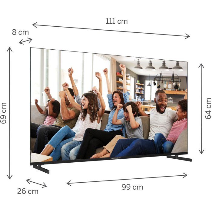 Image secondaire de Téléviseur LED Thomson 50 pouces 4K UHD avec Google TV