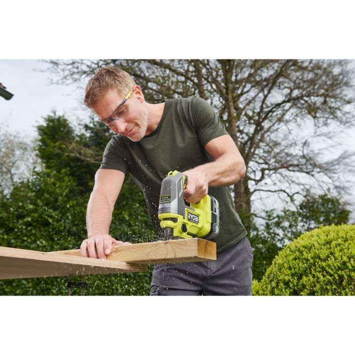 Image secondaire de Scie sauteuse - RYOBI - Pendulaire - Brushless - 18V - 800W - 3200 cp/min - 40 mm de course