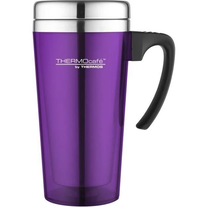 THERMOS Soft touch travel mug isotherme - 420ml - Violet