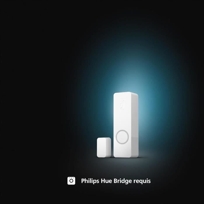 Image secondaire de Capteur de contact - Philips Hue - Secure - Installation facile - Contrôle via application - Blanc