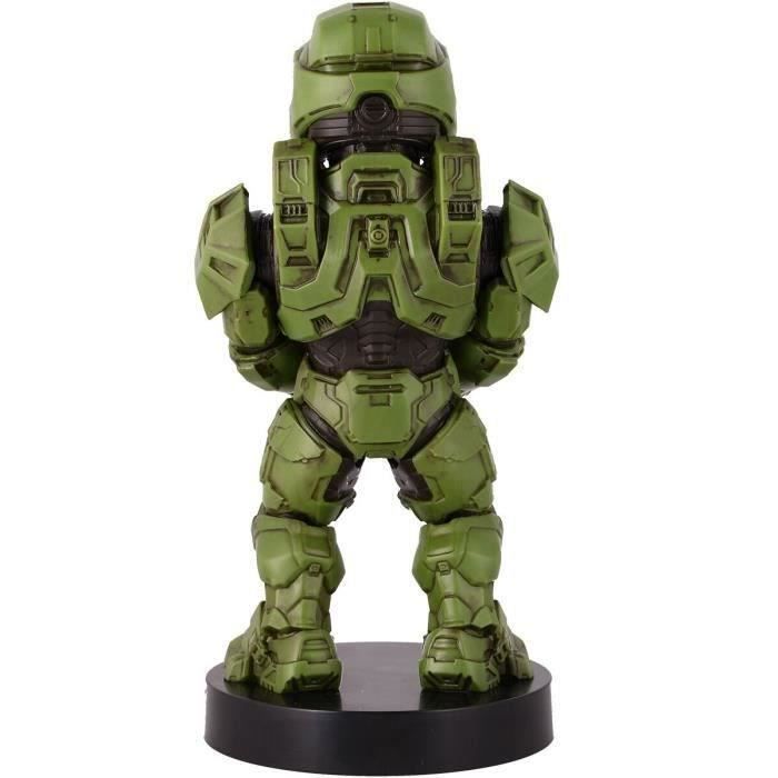 Figurine Halo Infinite Spartan-117 - Support & Chargeur pour Manette et Smartphone - Exquisite Gaming