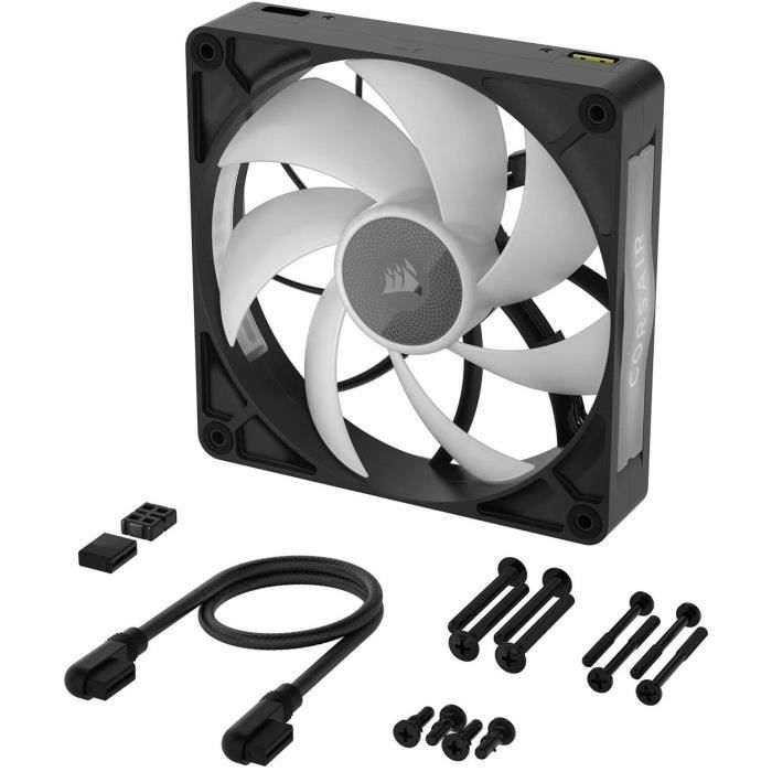 Image secondaire de Refroidissement PC - CORSAIR - CO-9051035-WW - Kit de démarrage ventilateurs iCUE LINK RX140 RGB Max Single Fan