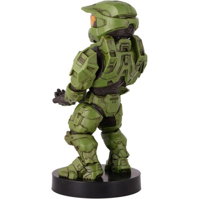 Figurine Halo Infinite Spartan-117 - Support & Chargeur pour Manette et Smartphone - Exquisite Gaming