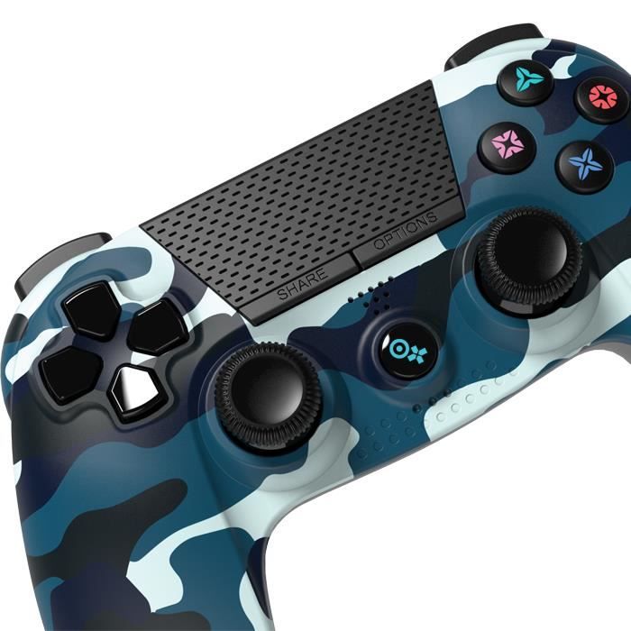 Manette - Under Control - BT Urban Bleu Camo 3.5 JACK - PS4
