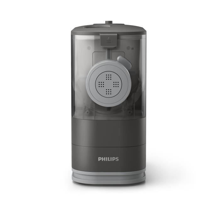 PHILIPS Machine a pates HR2334/12, 150W, 100% automatique, 450g en 18min, 4 disques de pâtes, Nettoyage facile