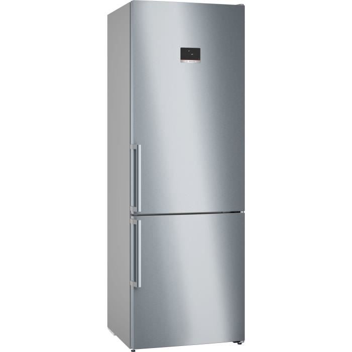 Réfrigérateur combiné pose-libre BOSCH - KGN49AIBT - 2 portes -  réfrigérateur: 311 l - congélateur: 129 l - 203X70X67cm - INOX -  ELECTROMENAGER