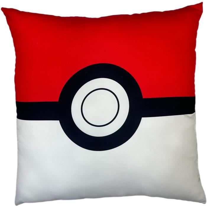 Image secondaire de Coussin double face - Carré - POKEMON - Pikachu et Starter 1G II - Microfibre - 40 x 40 cm