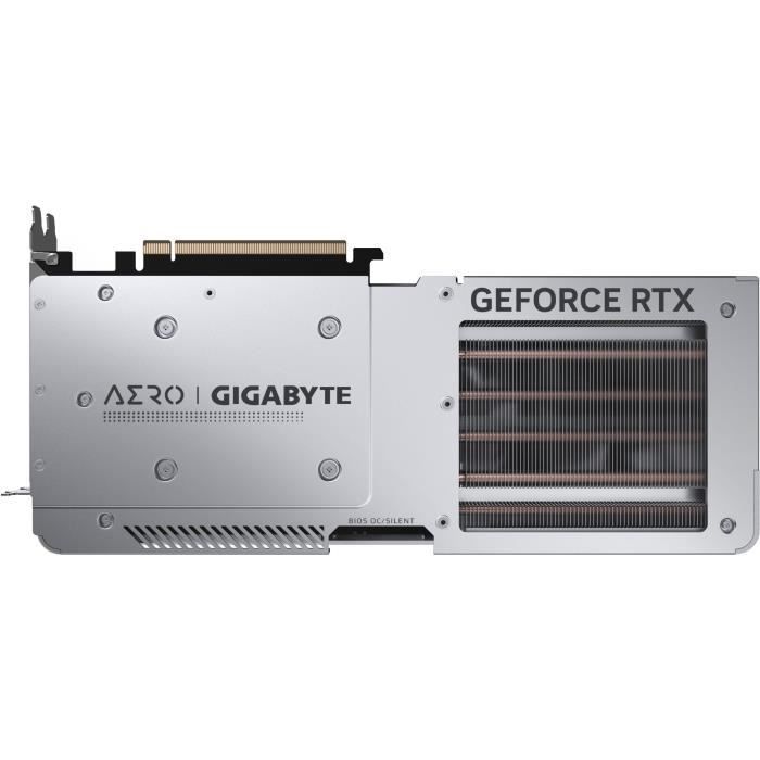 GIGABYTE - GeForce - Carte Graphique - RTX 4070 AERO OC - 12G