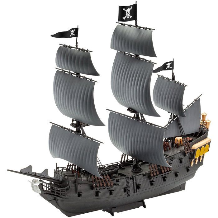 Image secondaire de Maquette à Construire Black Pearl - Pirates des Caraïbes - Sans Colle