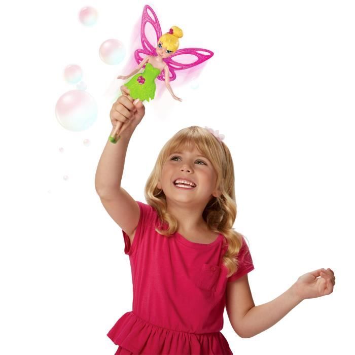 DISNEY Poupée Clochette a bulles en plastique - 20 cm