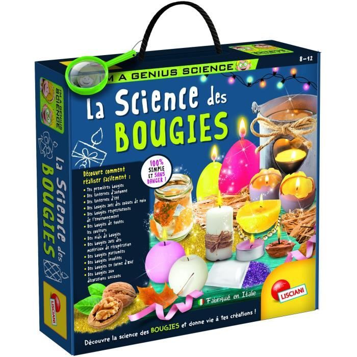 Génius Science - hobby creativi - la scienza delle candele divertenti - LISCIANI