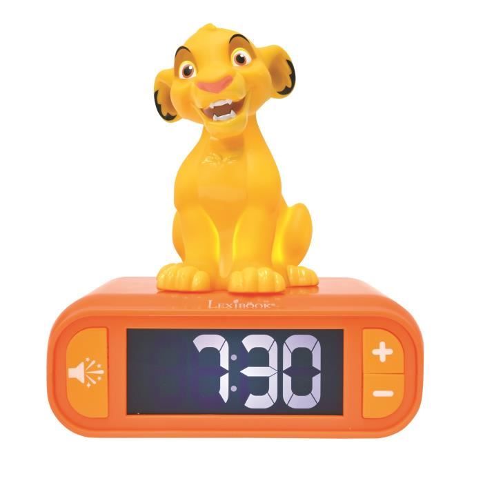 Sveglia digitale con luce notturna Simba ed effetti sonori