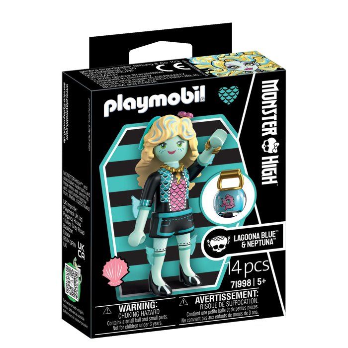 Figurine Miniature Lagoona Blue de Monster High par PLAYMOBIL