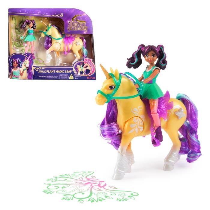 Image secondaire de Licorne - Spin Master - 6072482 - Lumieres - Poupée Ava - 7 points d'articulation