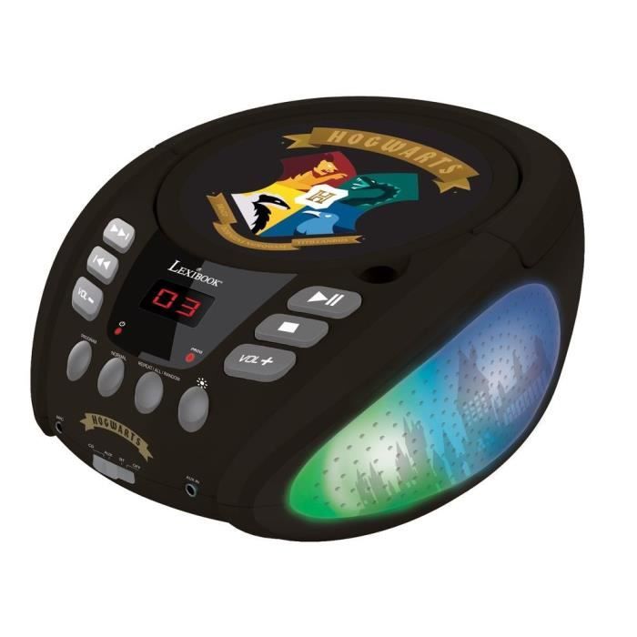 HARRY POTTER - Lecteur CD Bluetooth - Effets lumineux