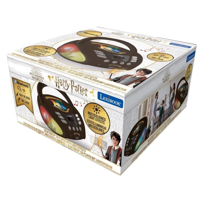 HARRY POTTER - Lecteur CD Bluetooth - Effets lumineux
