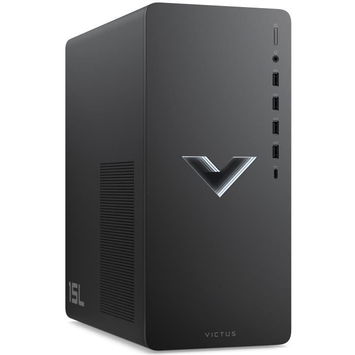PC Victus by HP 15L Gaming TG02-0249nf - Ryzen 5 5600G - 8 GB RAM - Stockage 512 GB SSD - Radeon RX 6400 4GB - Windows 11