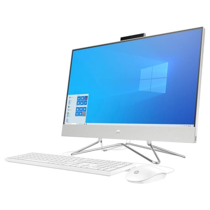 PC All-in-One HP 24-dp0059nf - 23,8 FHD - Ryzen 5 4500U - RAM 8Go - Stockage 512Go SSD - Windows 10 + Clavier Souris