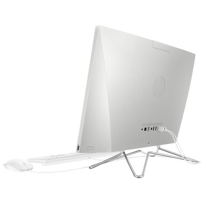 PC All-in-One HP 24-dp0059nf - 23,8 FHD - Ryzen 5 4500U - RAM 8Go - Stockage 512Go SSD - Windows 10 + Clavier Souris