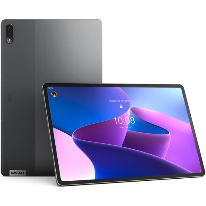 Tablette tactile - LENOVO P12 Pro - 12,6 2K OLED 120 Hz - QC Snapdragon 870 - 6 Go RAM - Stockage 128 Go - 10 200 mAh - Android 11