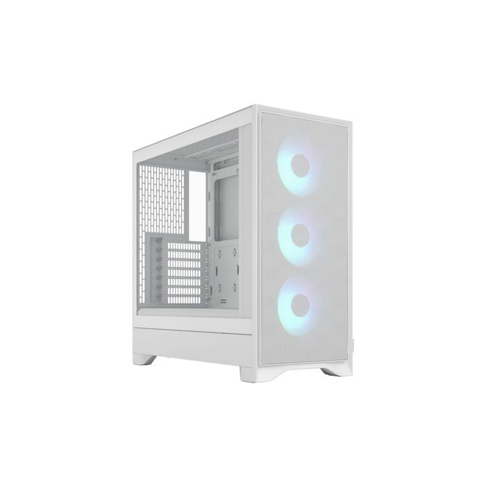 Boîtier PC Fractal Design Pop 2 Air TG RGB - Blanc avec Ventilateurs Performants