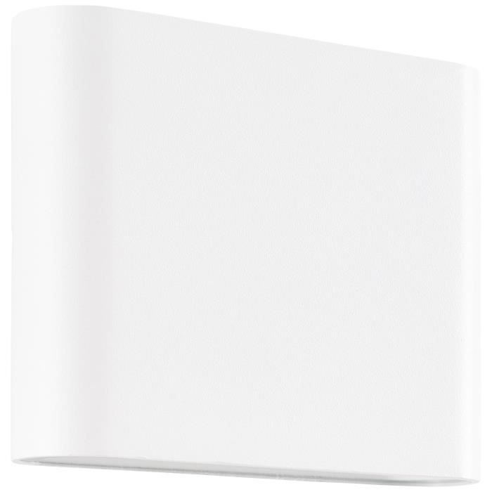 Image secondaire de Applique Murale Extérieure WELBIE en Métal et Verre - LED Intégrée 7W - Blanc