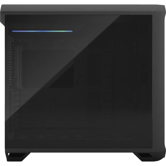 FRACTAL DESIGN Torrent Black TG Dark Tint SSI-CEB Boîtier PC Air flow optimisé avec 5 ventilateurs inclus (FD-C-TOR1A-06)