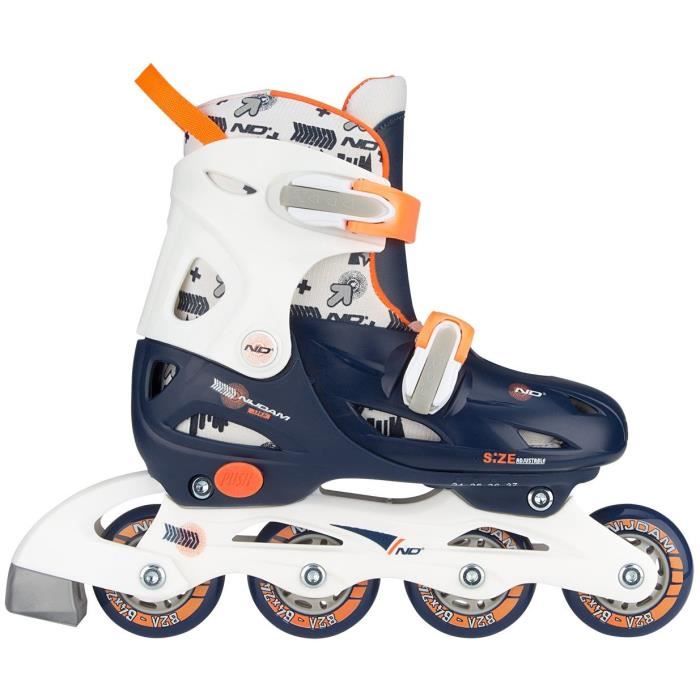 NIJDAM JUNIOR Rollers en ligne - Enfant - Bleu