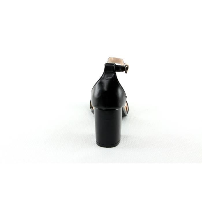 SIXTH SENS Sandales 888-191 Noir Femme