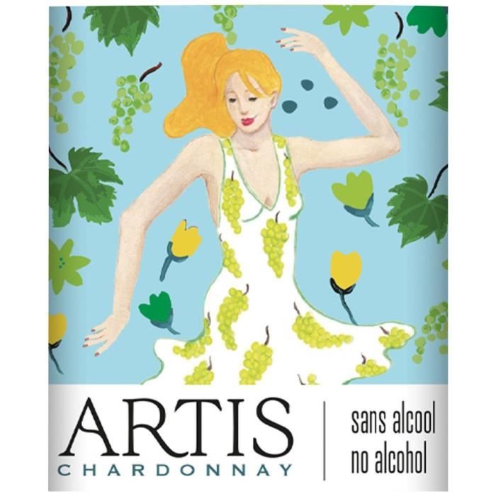 Image secondaire de Artis Chardonnay - Boisson sans alcool a base de vin blanc - 75cl