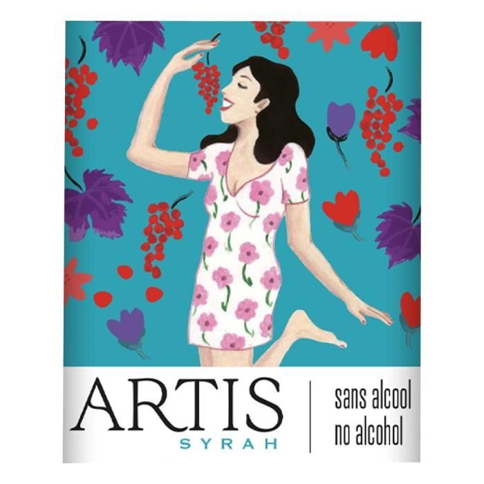 Image secondaire de Artis Syrah - Fines bulles - Rosé sans alcool - 75cl