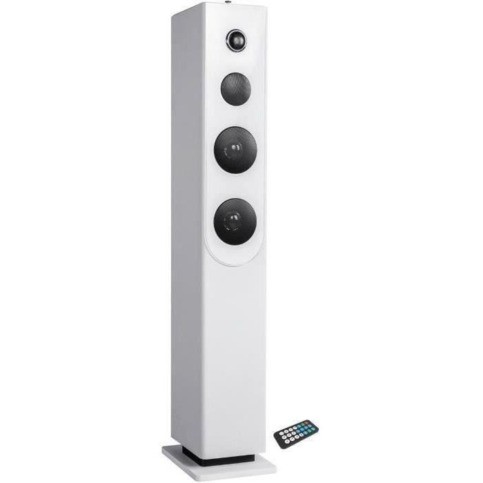 INOVALLEY HP33-CD Bluetooth Sound Tour - Lettore CD - Bianco