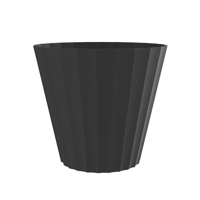PLASTIKEN Pot Doric Maceta - Ø32 x 29 cm - Gris anthracite