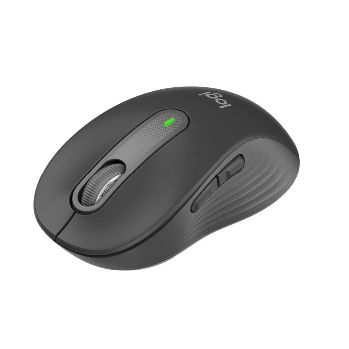 Logitech Signature M650 Wireless Mouse - Silent, Bluetooth, Programmable Buttons - Graphite