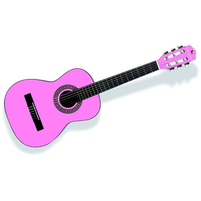 DELSON Guitare classique 1/8 Cordoba rose