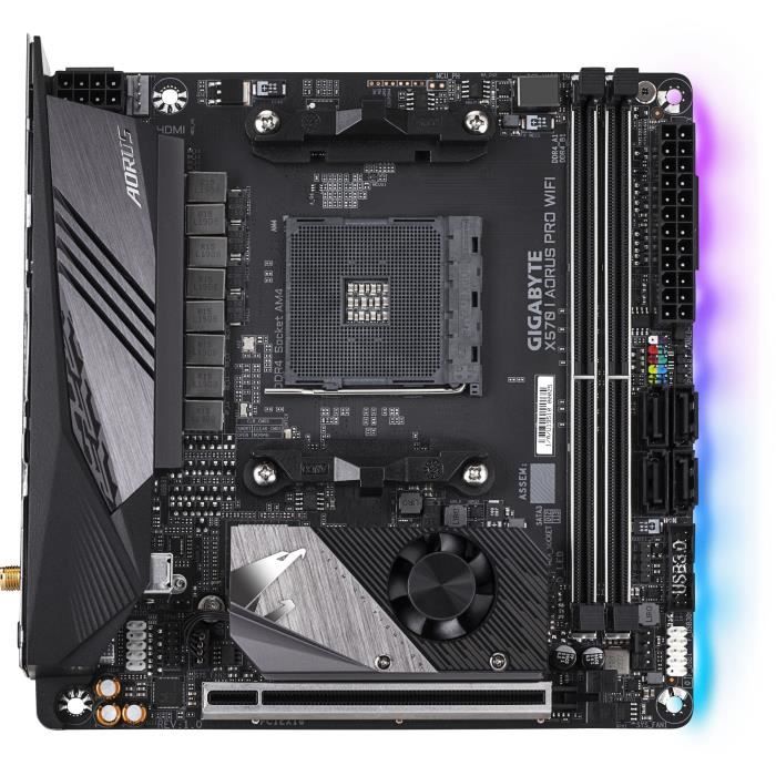 GIGABYTE Carte mere X570 I AORUS PRO WIFI AM4