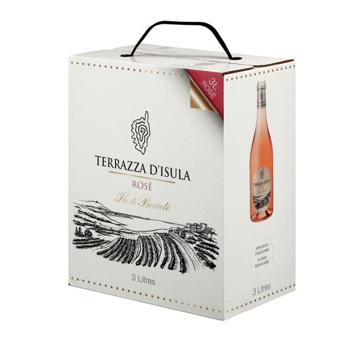 BIB 3L Terrazza d'Isula - IGP Ile de Beaut� - Vin ros�
