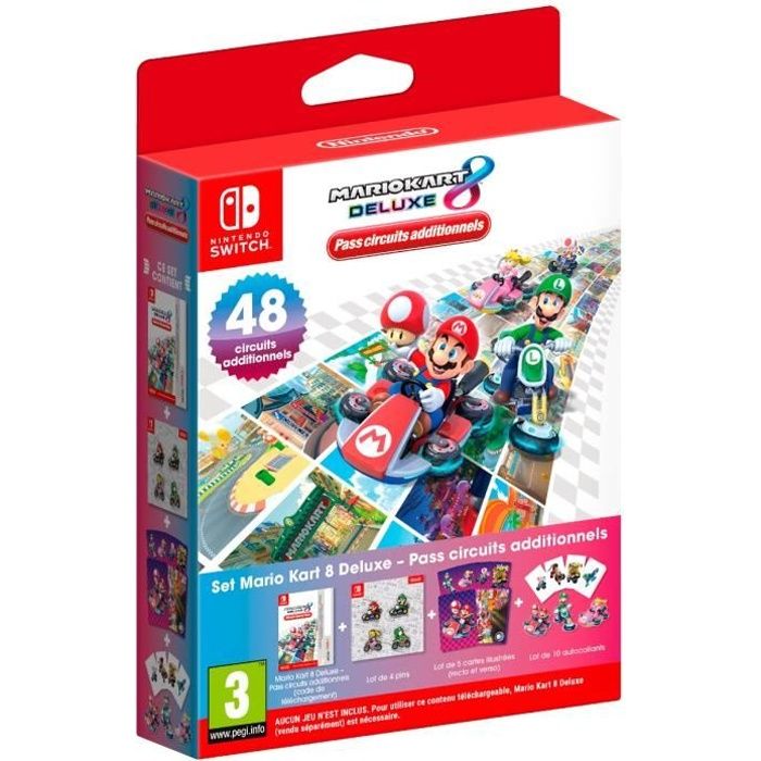 Set pass circuiti aggiuntivi Mario Kart 8 Deluxe - Edizione standard § Gioco per Nintendo Switch