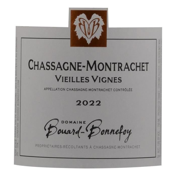 Image secondaire de Domaine Bouard-Bonnefoy Vieilles Vignes 2022 - Vin Rouge Chassagne-Montrachet